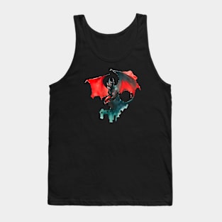 Watercolor Gargoyle Tank Top